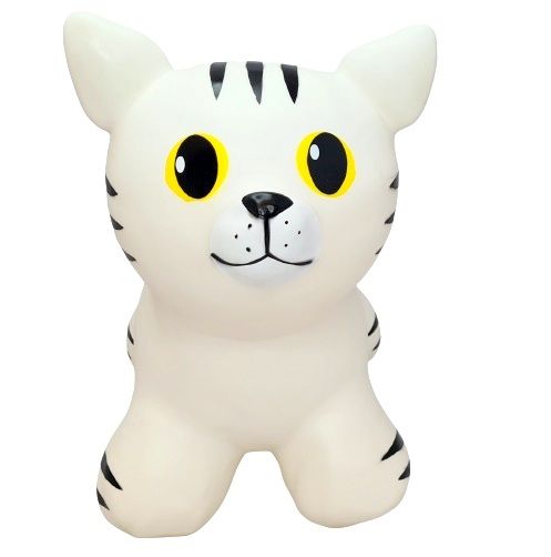 Gerardo’s Toys Jumpy Cat (white) – Bouncing Animal Toy for Kids