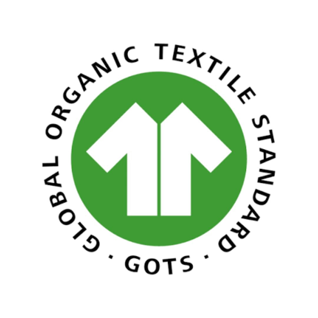 GOTS certified organic cotton t-shirt made from sustainably sourced cotton