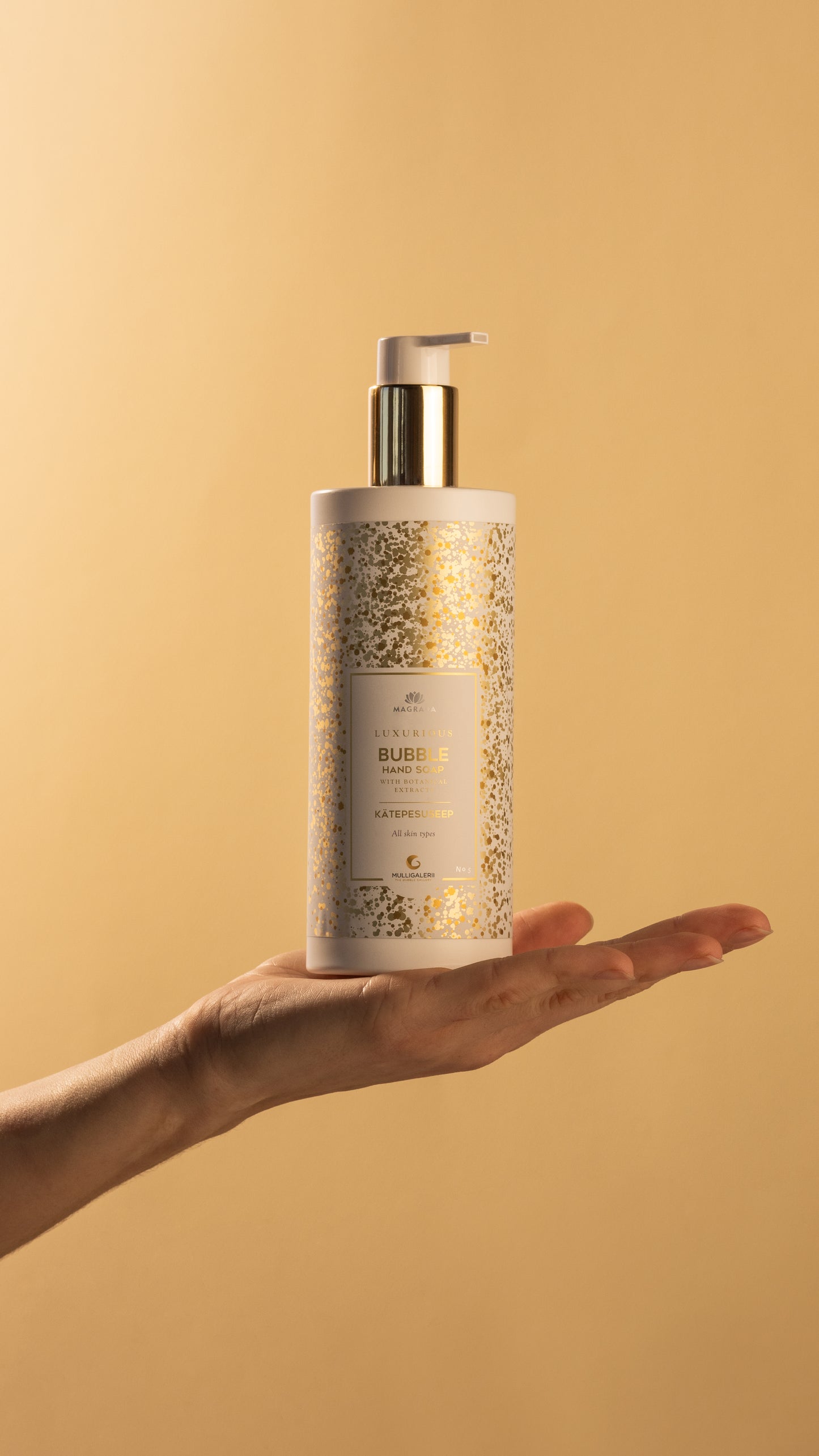Magrada Bubble Hand Wash – Champagne-Inspired Botanical Hand Cleanser