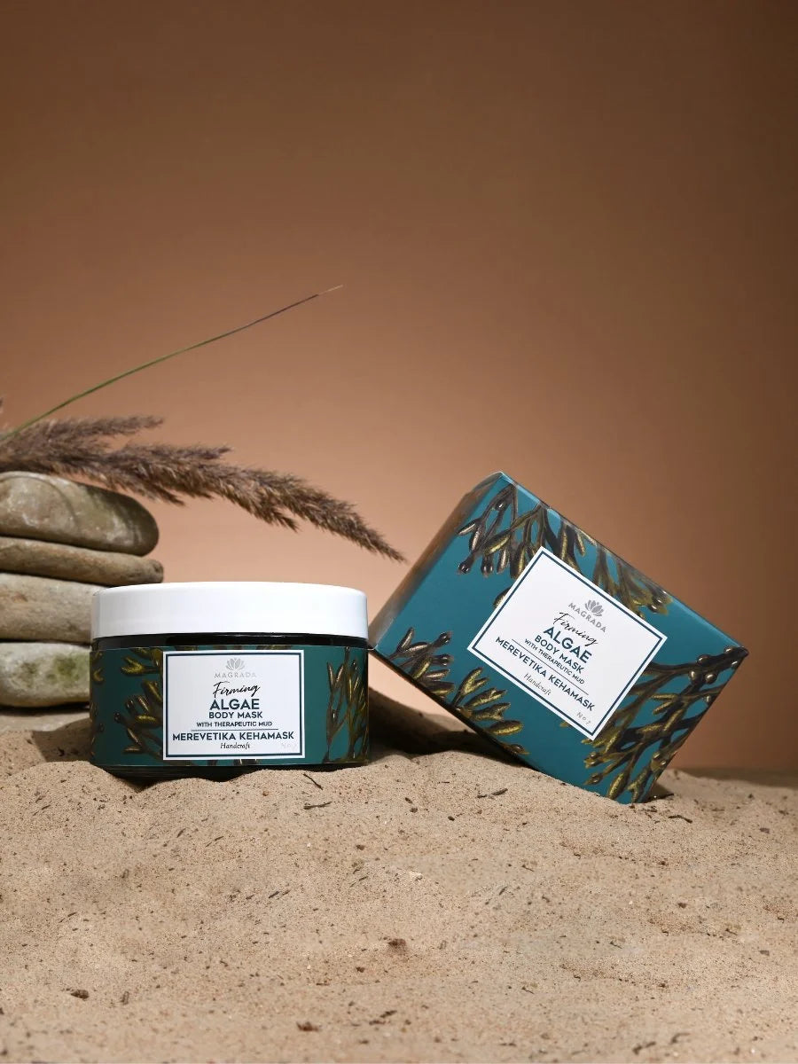 Botanical body mask skincare product Cyprus φυτική μάσκα σώματος